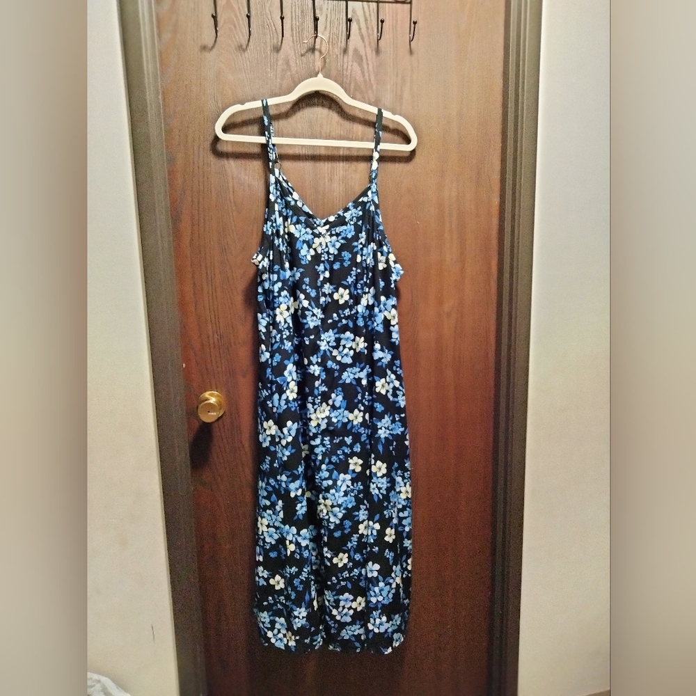 Torrid Spaghetti Strap Floral Dress